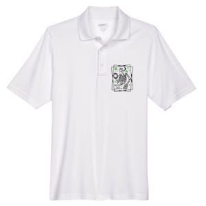 Funny St Men's Origin Performance Pique Polo