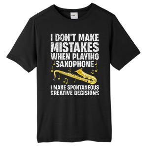 Funny Saxophone For Women Marching Band Player Musician Tall Fusion ChromaSoft Performance T-Shirt