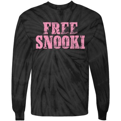 Free Snooki Tie-Dye Long Sleeve Shirt