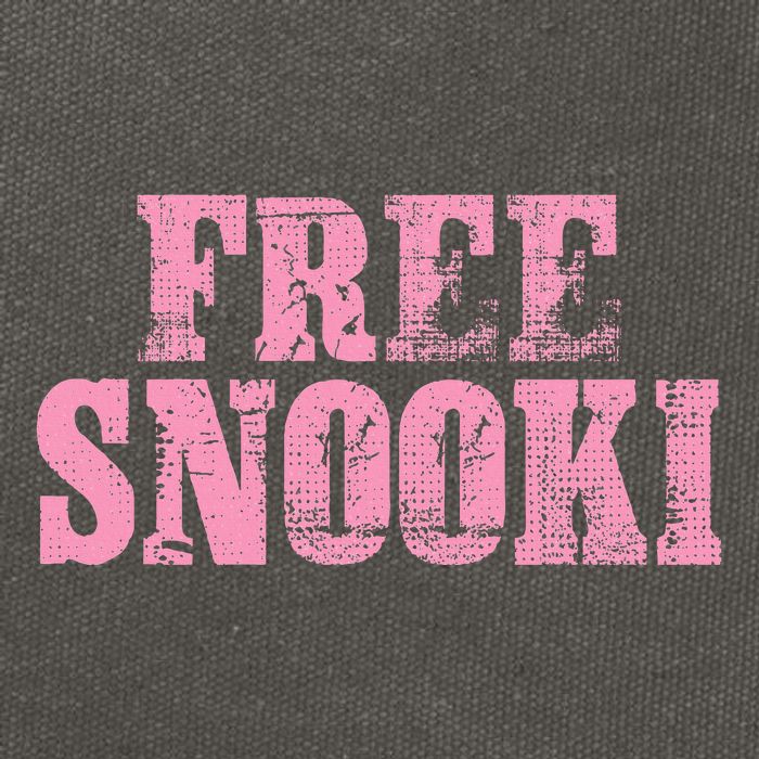 Free Snooki Cotton Canvas Backpack