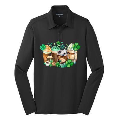 Funny St Silk Touch Performance Long Sleeve Polo