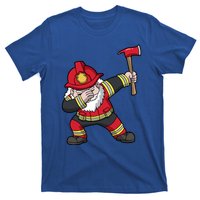 Fire Santa Firefighter Dabbing Dance Cool Gift T-Shirt