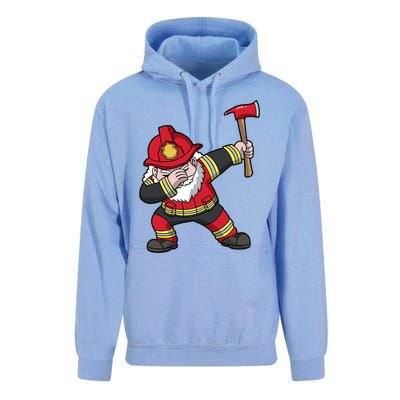 Fire Santa Firefighter Dabbing Dance Cool Gift Unisex Surf Hoodie