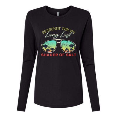 Funny Searching For My Long Lost Shaker Of Salt Shaker Womens Cotton Relaxed Long Sleeve T-Shirt