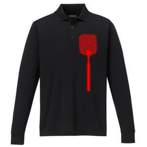 Fly Swatter Performance Long Sleeve Polo