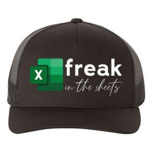 Funny Spreadsheet Freak In The Sheets Accountant Yupoong Adult 5-Panel Trucker Hat