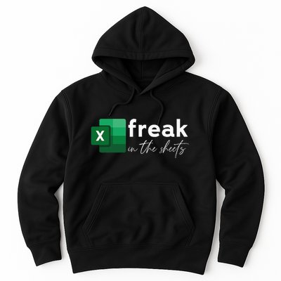 Funny Spreadsheet Freak In The Sheets Accountant Hoodie