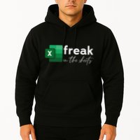 Funny Spreadsheet Freak In The Sheets Accountant Hoodie