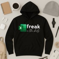 Funny Spreadsheet Freak In The Sheets Accountant Hoodie