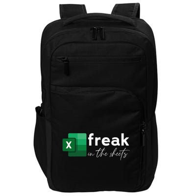 Funny Spreadsheet Freak In The Sheets Accountant Impact Tech Backpack