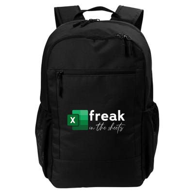 Funny Spreadsheet Freak In The Sheets Accountant Backpack