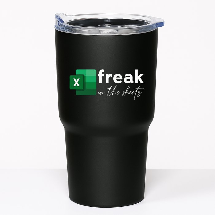 Funny Spreadsheet Freak In The Sheets Accountant Tumbler