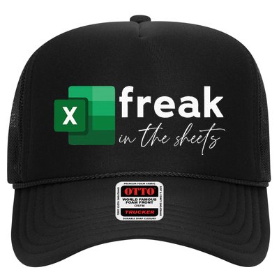 Funny Spreadsheet Freak In The Sheets Accountant Trucker Hat