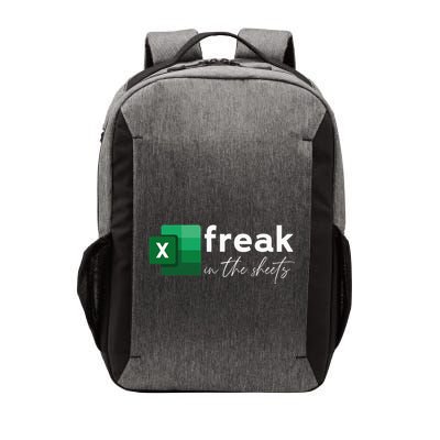 Funny Spreadsheet Freak In The Sheets Accountant Vector Backpack