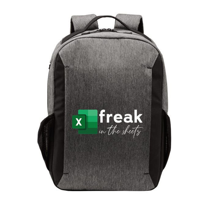 Funny Spreadsheet Freak In The Sheets Accountant Vector Backpack
