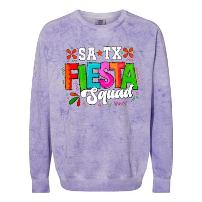 Fiesta Squad Fiesta Satx Colorblast Crewneck Sweatshirt