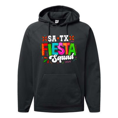 Fiesta Squad Fiesta Satx Performance Fleece Hoodie