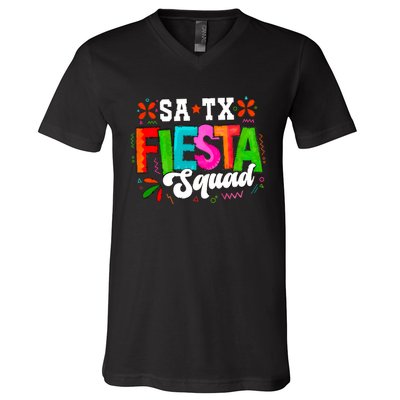 Fiesta Squad Fiesta Satx V-Neck T-Shirt