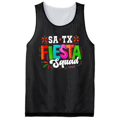 Fiesta Squad Fiesta Satx Mesh Reversible Basketball Jersey Tank