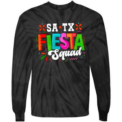 Fiesta Squad Fiesta Satx Tie-Dye Long Sleeve Shirt