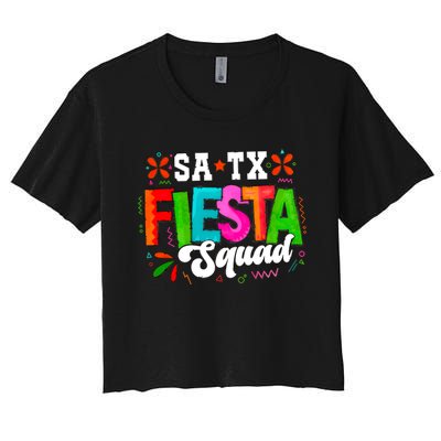 Fiesta Squad Fiesta Satx Women's Crop Top Tee