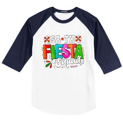 Fiesta Squad Fiesta Satx Baseball Sleeve Shirt