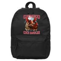 Funny Sayings For Adult Experienced Cock Handler 16 in Basic Backpack