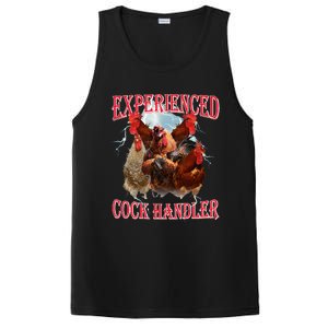 Funny Sayings For Adult Experienced Cock Handler PosiCharge Competitor Tank