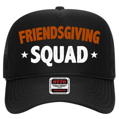 Friendsgiving Squad High Crown Mesh Back Trucker Hat