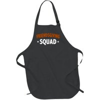 Friendsgiving Squad Full-Length Apron With Pockets