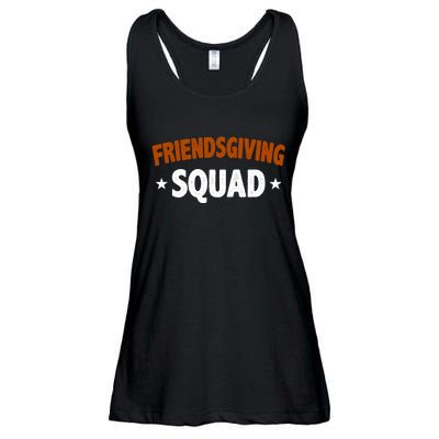 Friendsgiving Squad Ladies Essential Flowy Tank