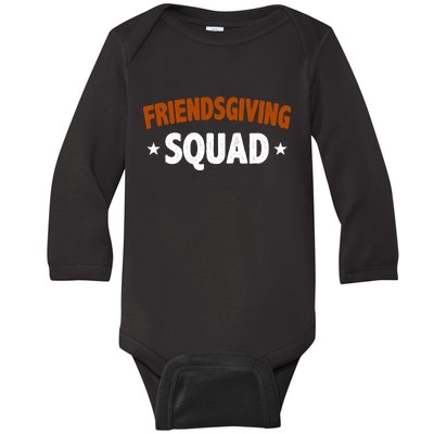 Friendsgiving Squad Baby Long Sleeve Bodysuit