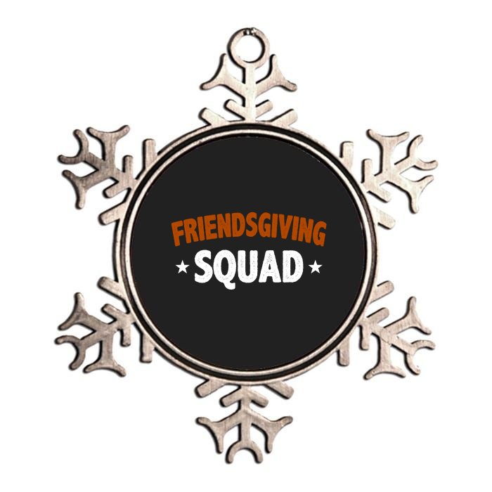 Friendsgiving Squad Metallic Star Ornament