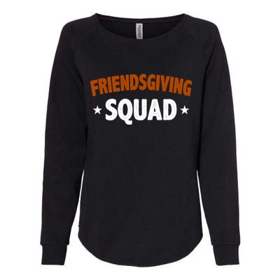 Friendsgiving Squad Womens California Wash Sweatshirt