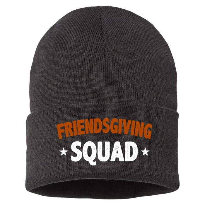 Friendsgiving Squad Sustainable Knit Beanie