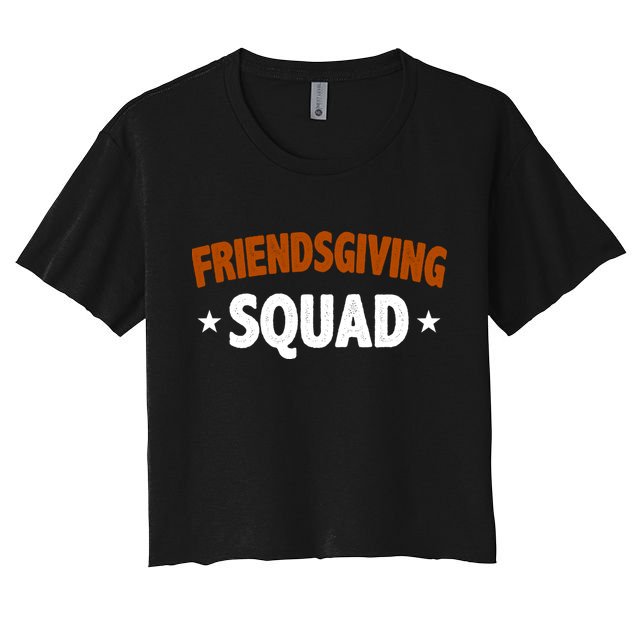 Friendsgiving Squad Crop Top