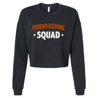 Friendsgiving Squad Cropped Pullover Crew