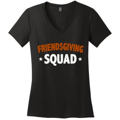 Friendsgiving Squad Women's V-Neck T-Shirt