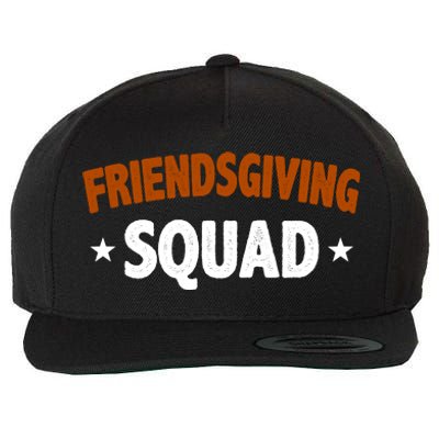 Friendsgiving Squad Wool Snapback Cap