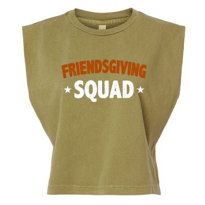 Friendsgiving Squad Garment-Dyed Women's Muscle Tee