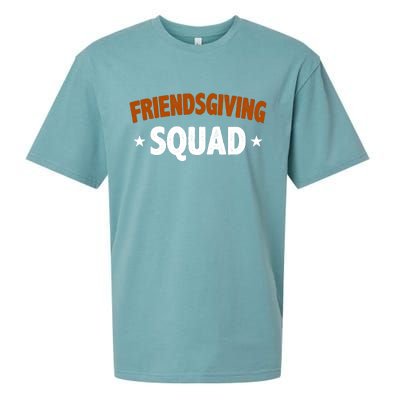 Friendsgiving Squad Sueded Cloud Jersey T-Shirt