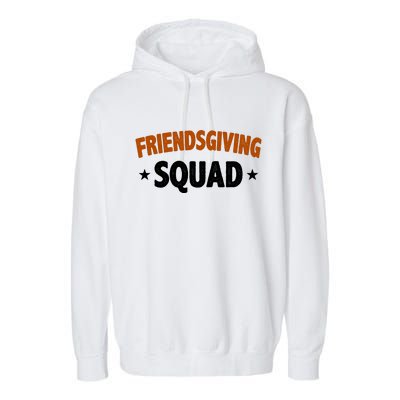 Friendsgiving Squad Garment-Dyed Fleece Hoodie