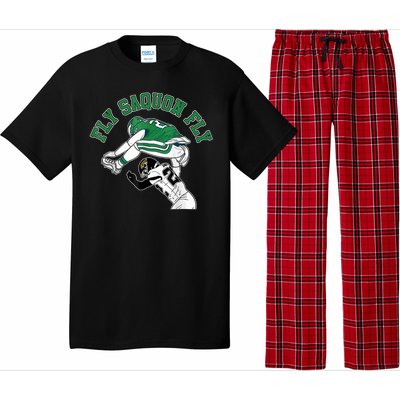 Fly Saquon Fly Barkley The Reverse Hurdle Pajama Set