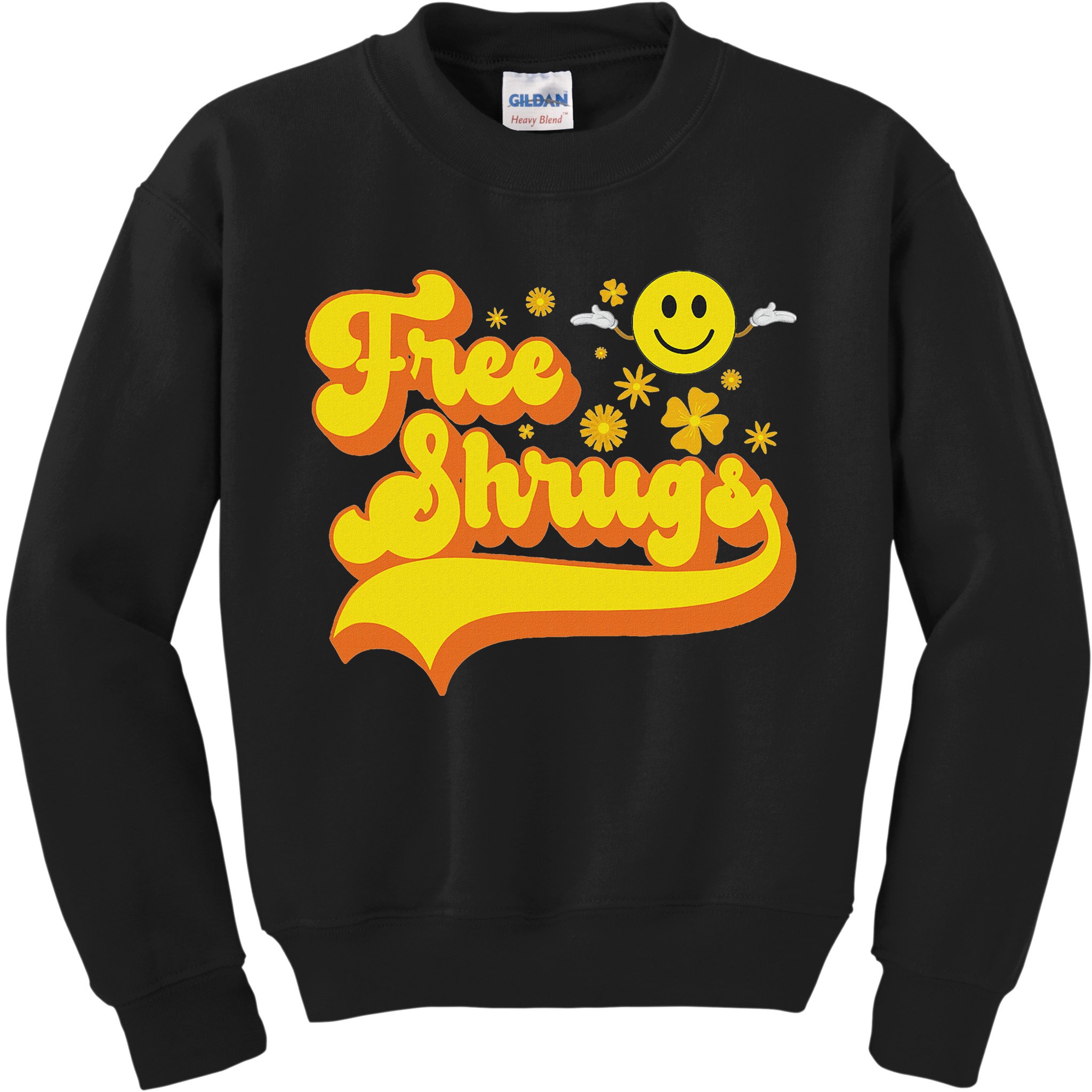 Free Shrugs Funny Classic Parody Kids Sweatshirt