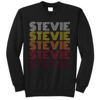 Funny Stevie First Name Vintage Stevie Sweatshirt