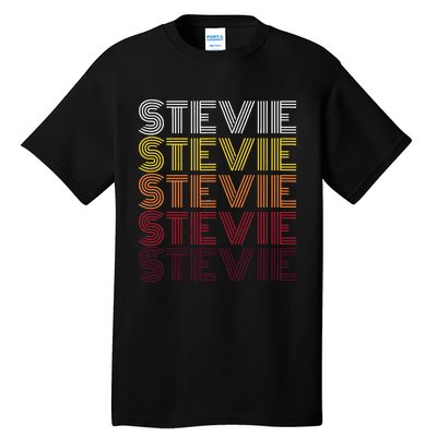 Funny Stevie First Name Vintage Stevie Tall T-Shirt