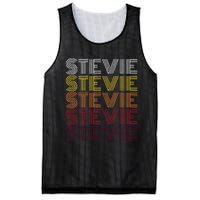 Funny Stevie First Name Vintage Stevie Mesh Reversible Basketball Jersey Tank