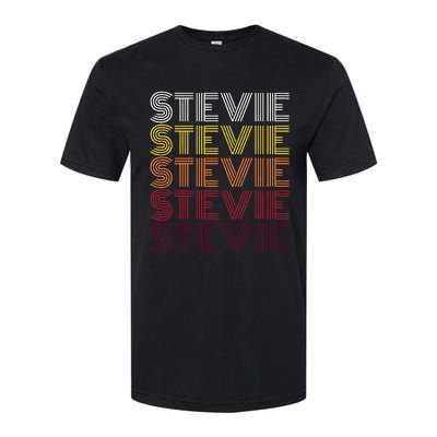 Funny Stevie First Name Vintage Stevie Softstyle CVC T-Shirt