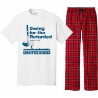 Funny Swing For The Retarded June 6th 1982 Committee Gift Pajama Set