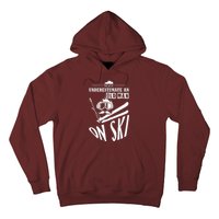 Funny Skiing Hoodie